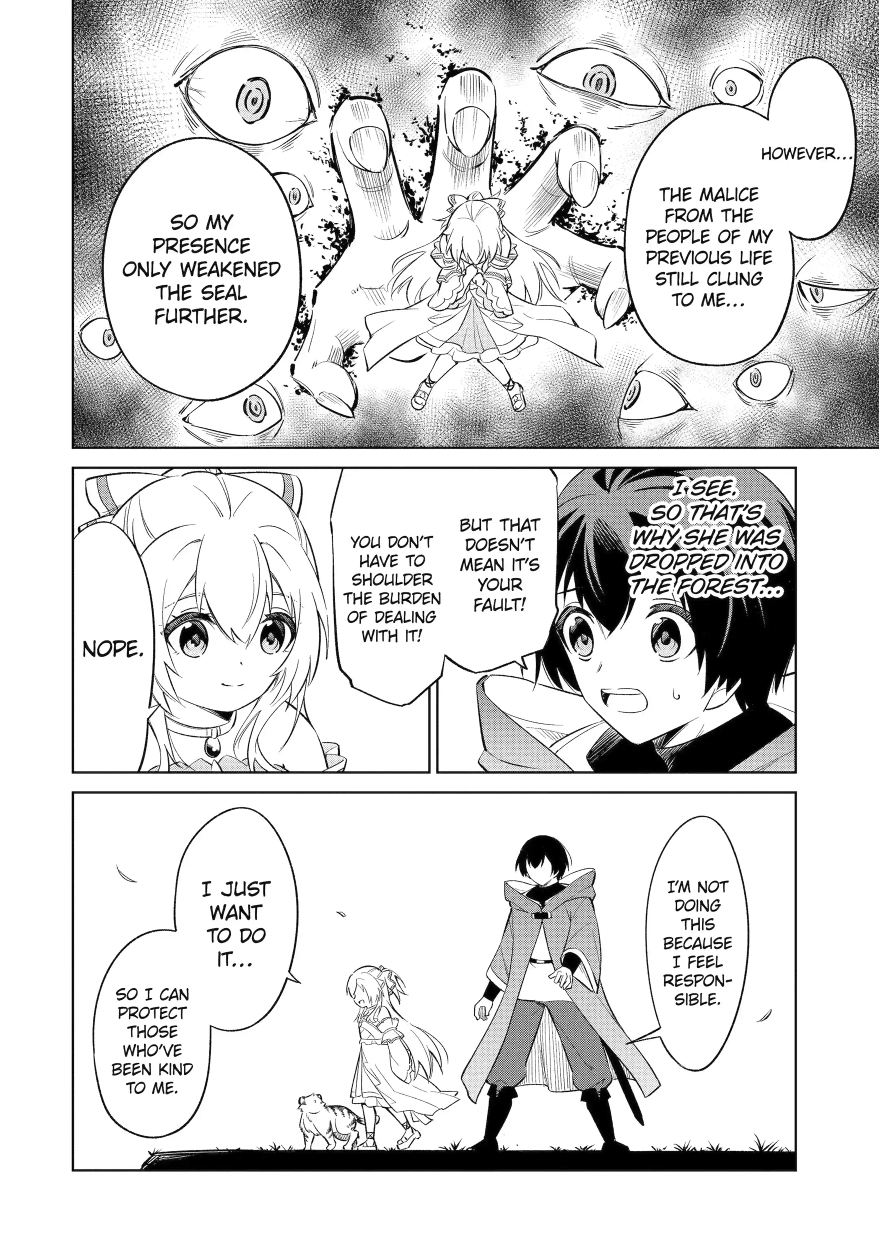 Good natured Adventurer Picks Up a Reincarnated Girl Chapter 10.4 - page 3