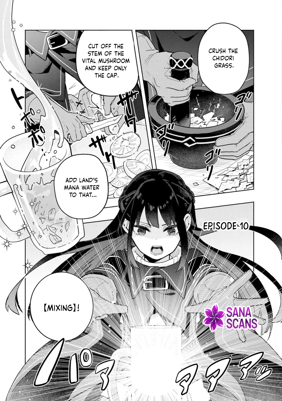 The Banished Daughter and Her Potion-Made Prosperity Chapter 10 - page 1