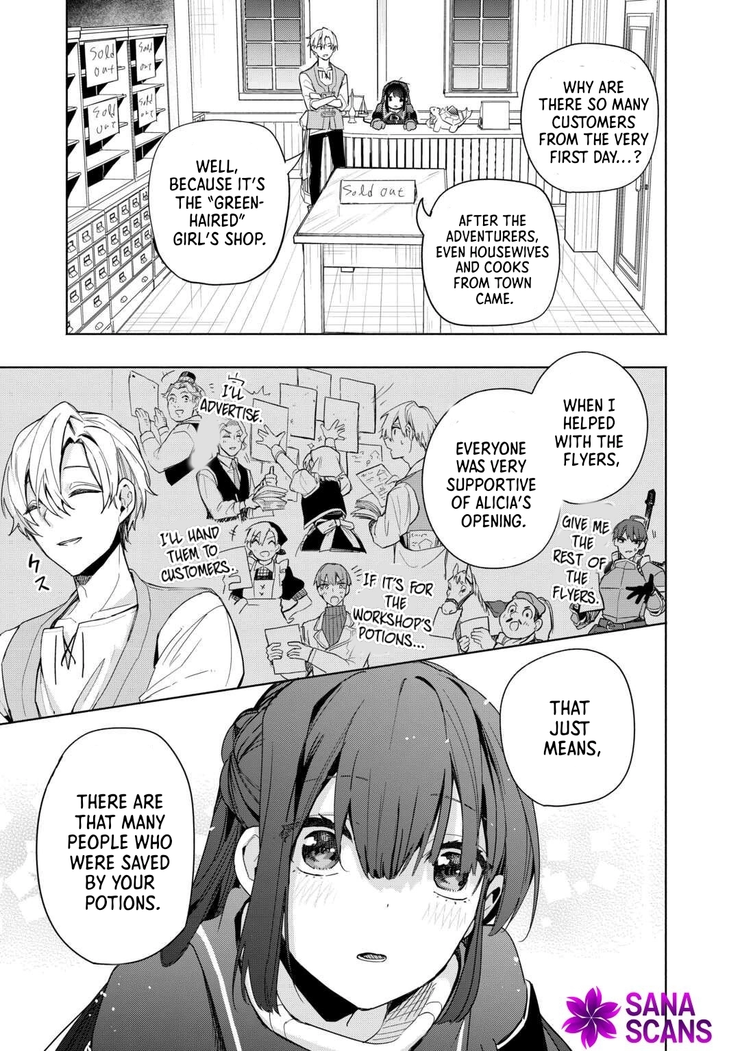 The Banished Daughter and Her Potion-Made Prosperity Chapter 12 - page 19