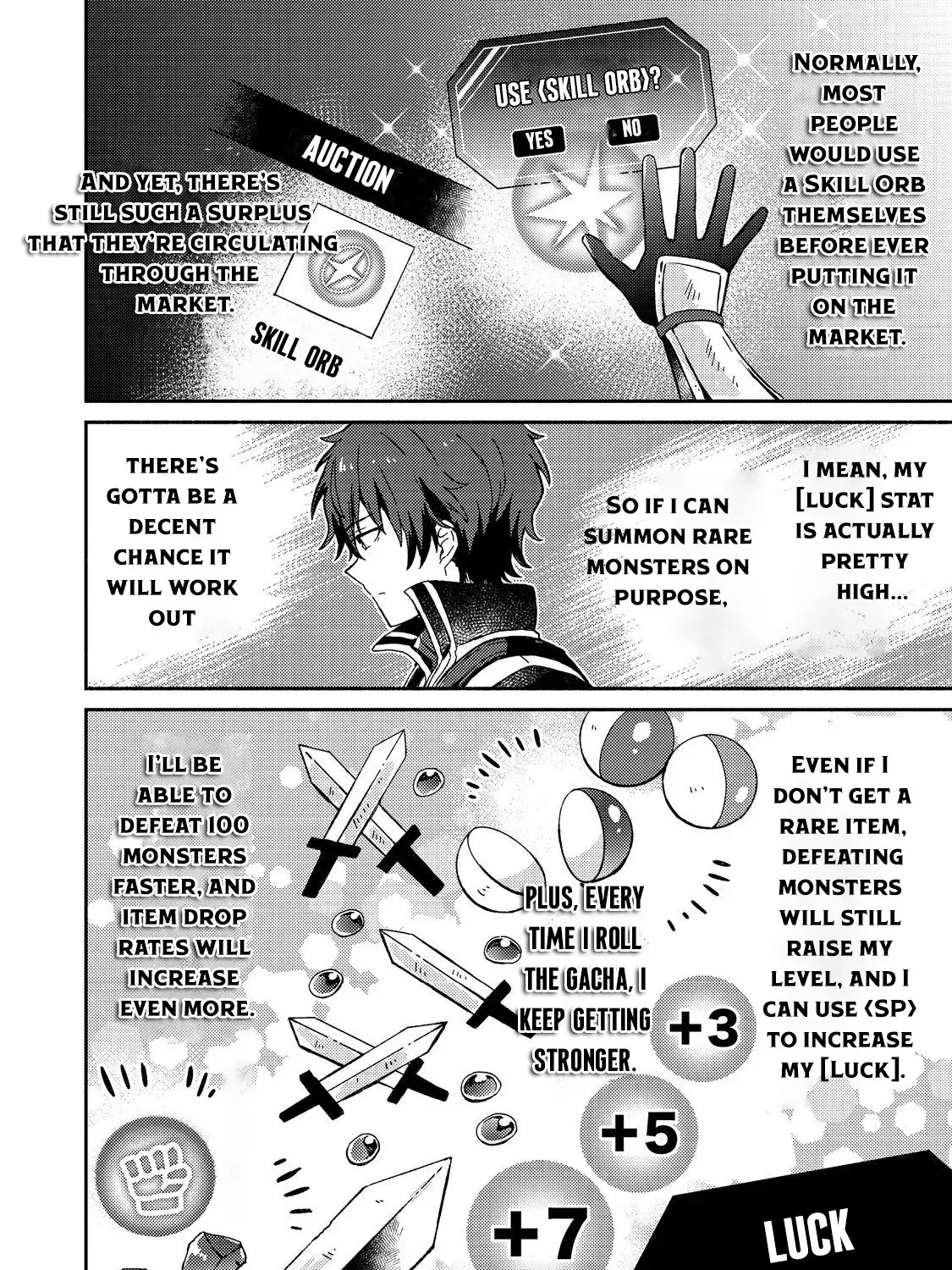 Level Gacha ~Hazure Status "Un" ga Kekkyoku Ichiban Juuyoudatta Ken~ Chapter 6 - page 7