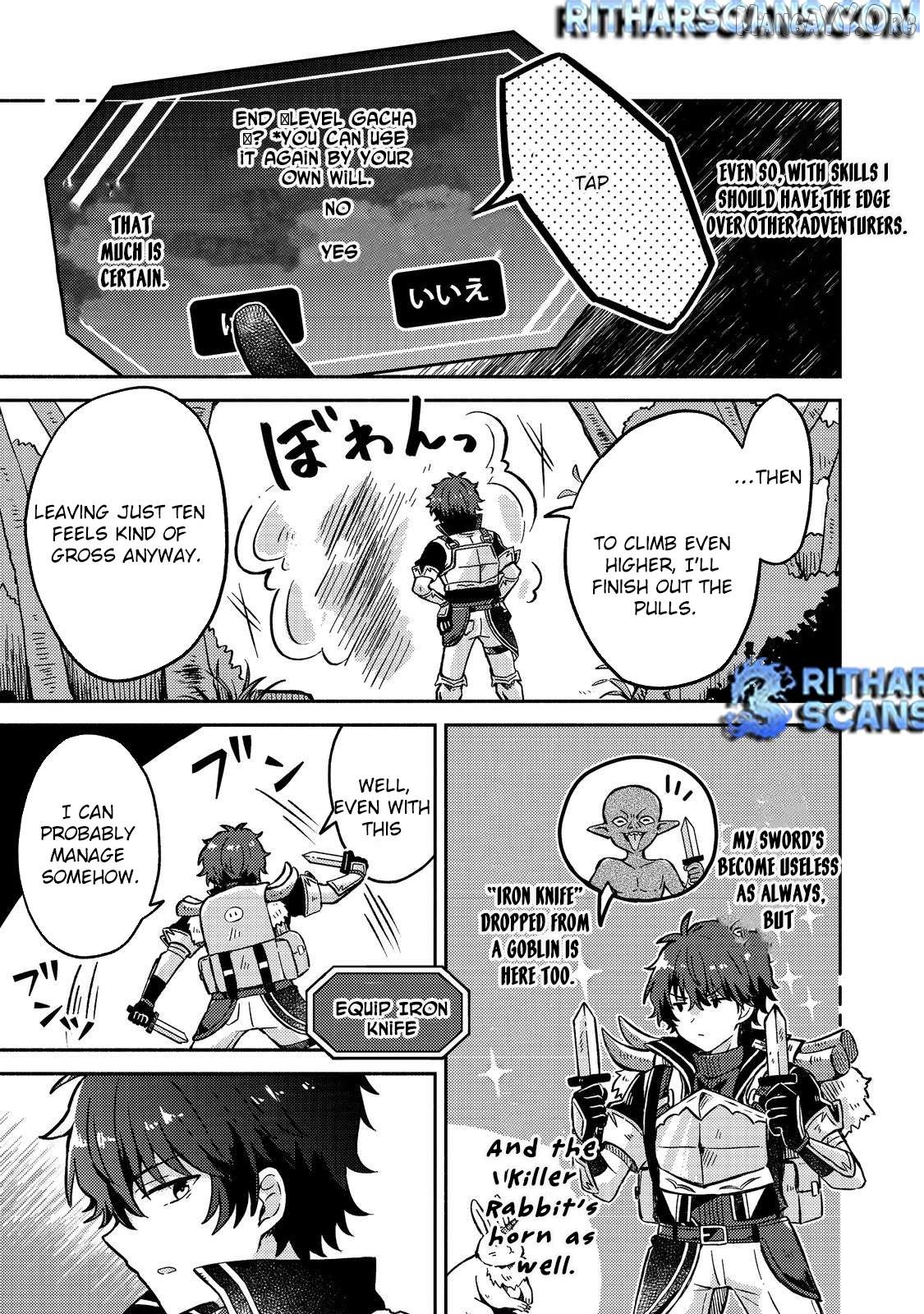 Level Gacha ~Hazure Status "Un" ga Kekkyoku Ichiban Juuyoudatta Ken~ Chapter 11 - page 5
