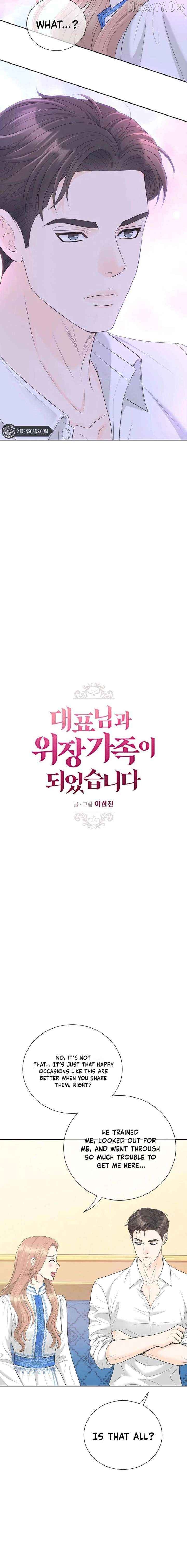 I Became a Fake Family With My Boss Chapter 50 - page 2