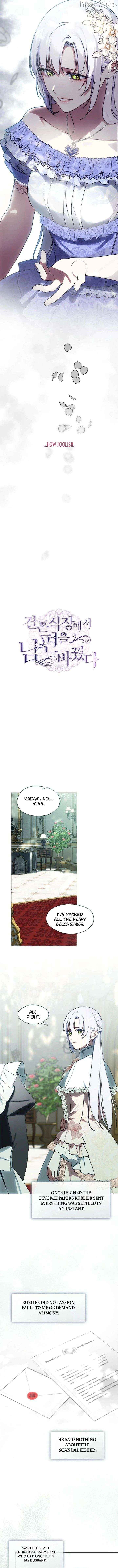 My Husband Changed At The Wedding Venue Chapter 41 - page 7