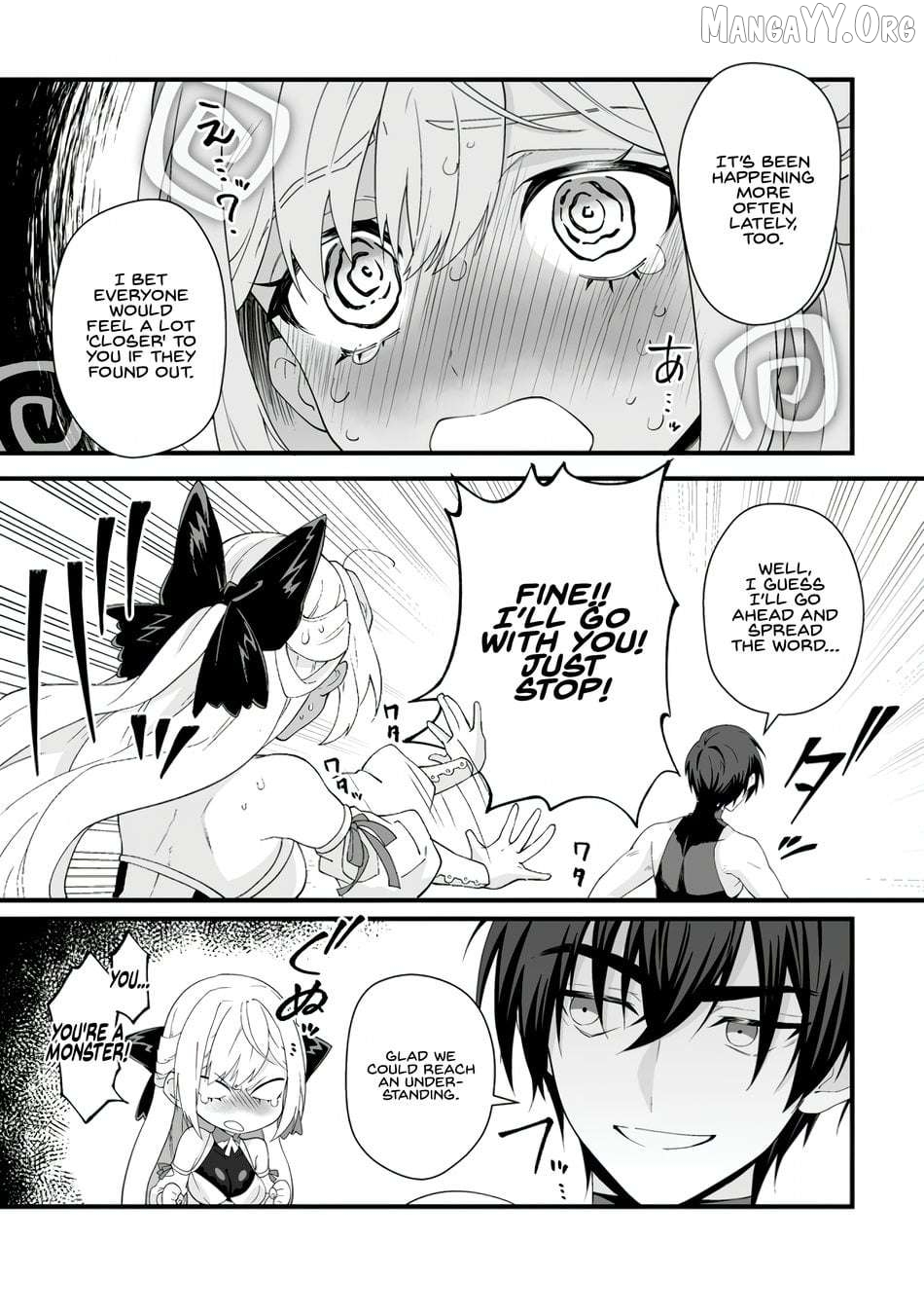Teisou Gyakuten Sekai De Yuiitsu No Otoko Kishi No Ore, Onna Kishi Gakuen Ni Nyuugaku Shitara Nazeka Eiyou Atsukai Sareta ~Zetsurin Skill De Harem Musou~ Chapter 7.3 - page 5