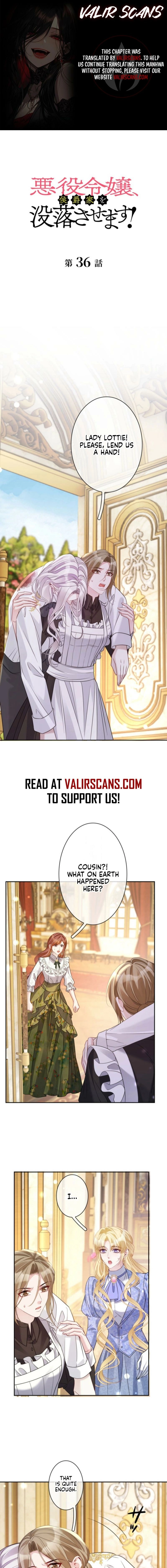 The Villainess Will Bring Down the Marquis’s House! Chapter 36 - page 1