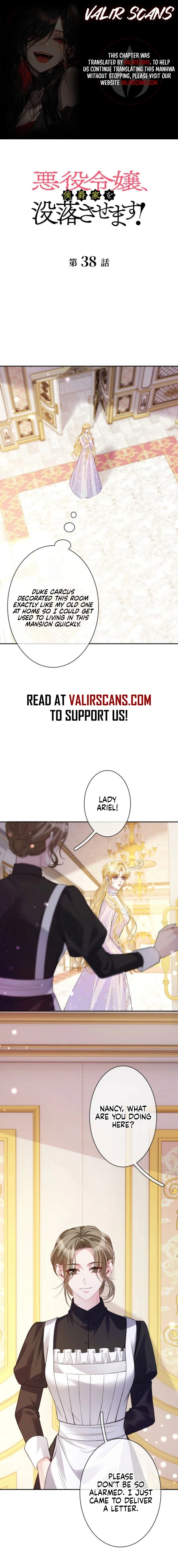 The Villainess Will Bring Down the Marquis’s House! Chapter 38 - page 1