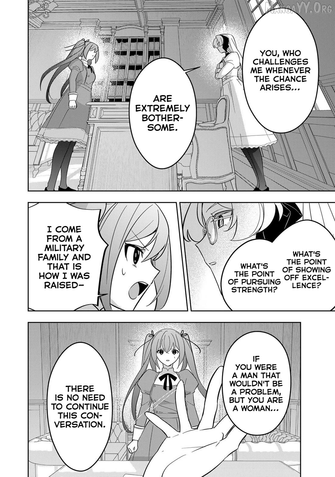 Koujo Tensei ~ Densetsu no Daimadoushi (♂), Hime Kishi to Narite Densetsu no Reijou Kishidan o Tsukuri Musou suru ~ Chapter 15 - page 4