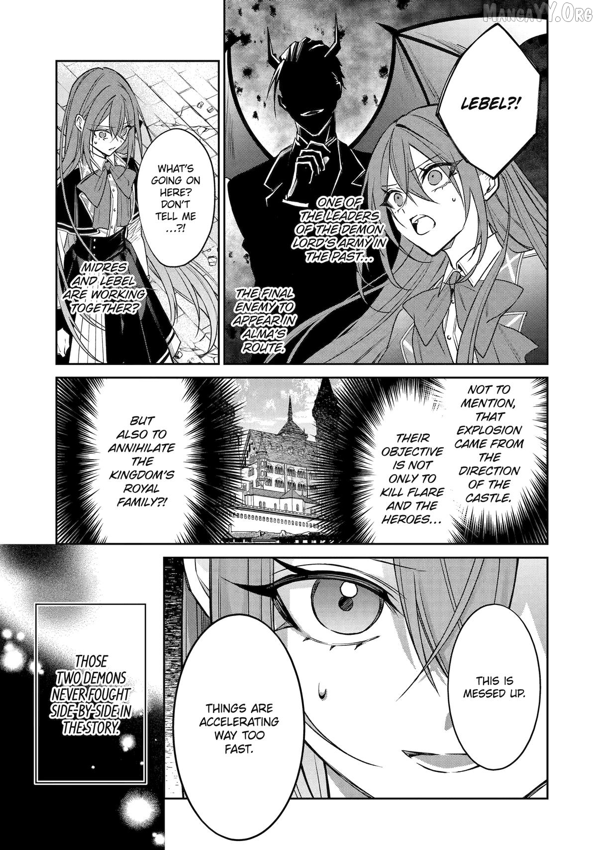 Akuyaku Reijou ni Tensei Shita Inaka Musume ga Bad End Kaihi ni Idomu Hanashi - Shinitakunai no de Last Boss Yori Tsuyoku Natte Mita Chapter 19 - page 29