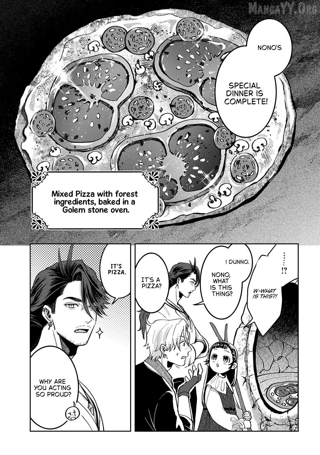 Okami To Randoseru ～ Kyu Saishuka To Tensei Musume No Danjon Gohan ～ Chapter 3 - page 28