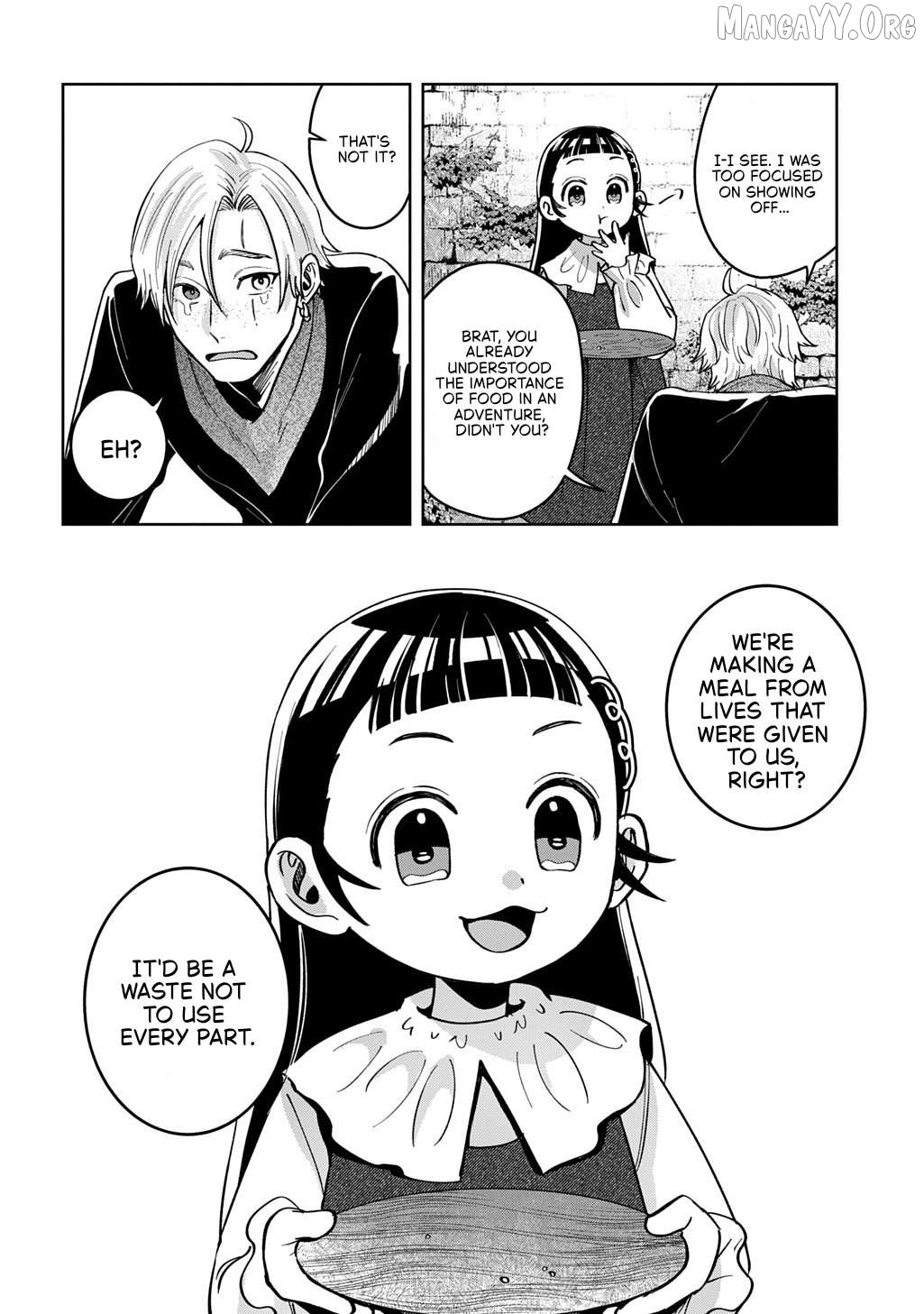 Okami To Randoseru ～ Kyu Saishuka To Tensei Musume No Danjon Gohan ～ Chapter 3 - page 33