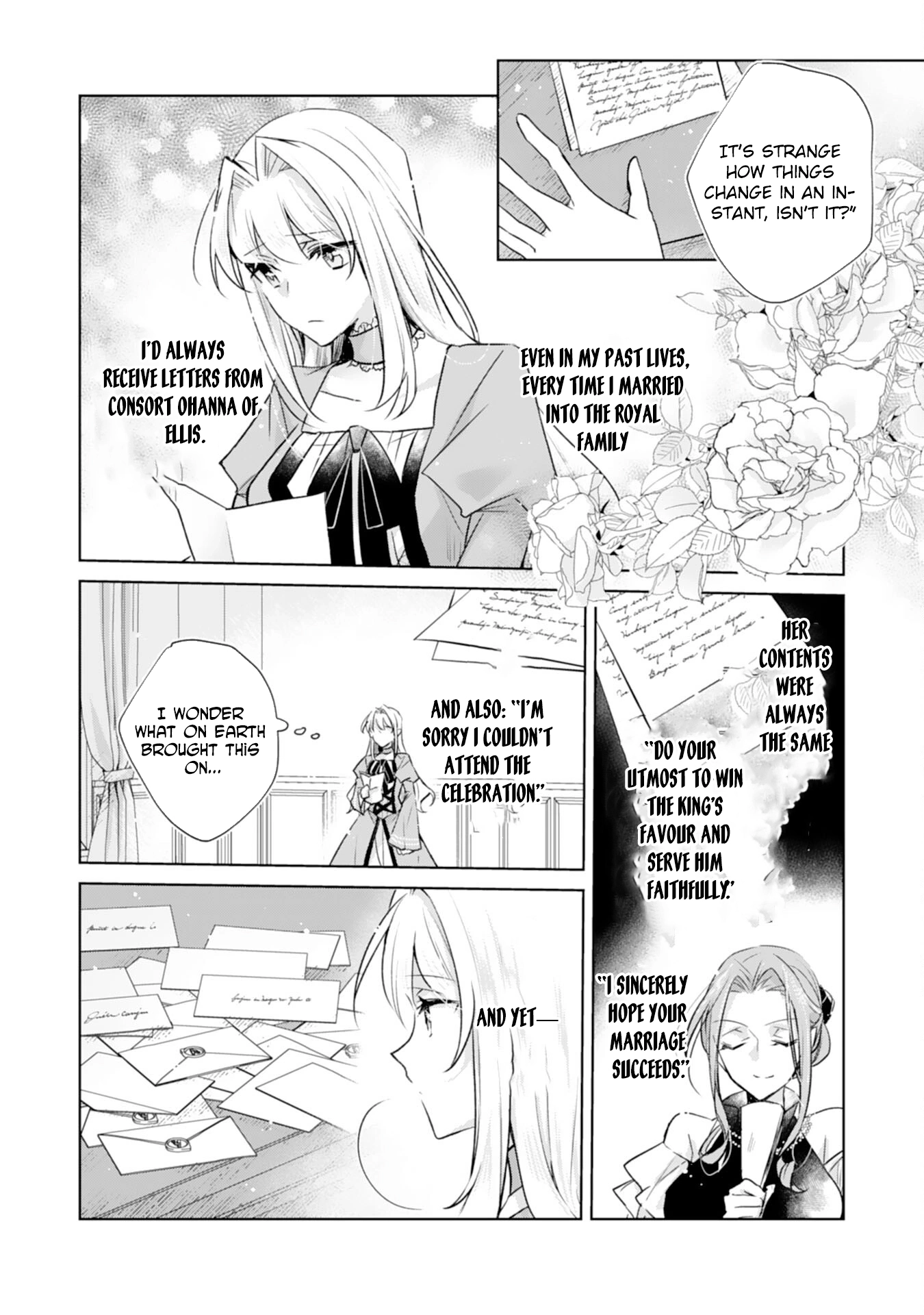 The king who killed me in my past life is drowning me in love in my fifth loop Chapter 8 - page 2