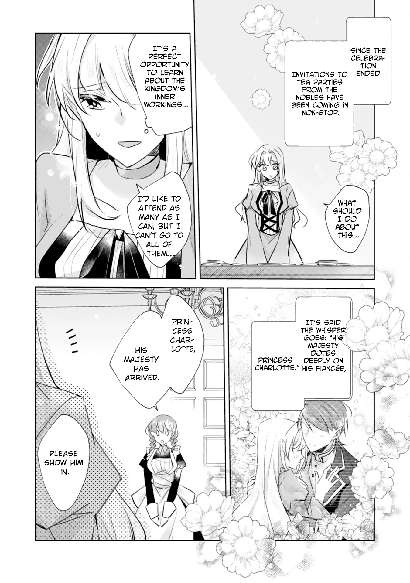 The king who killed me in my past life is drowning me in love in my fifth loop Chapter 8 - page 3