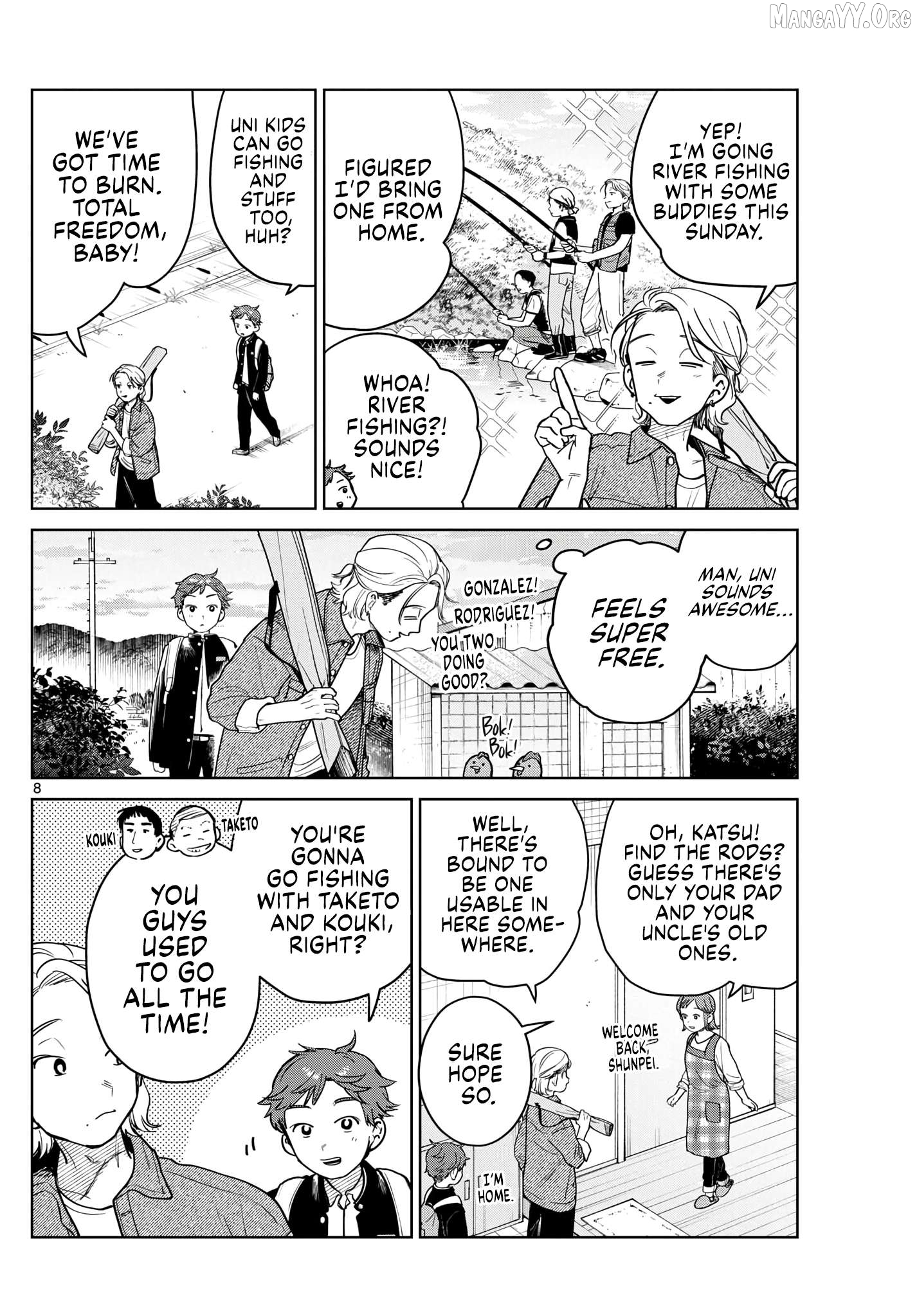 Futari Bus Chapter 21 - page 8