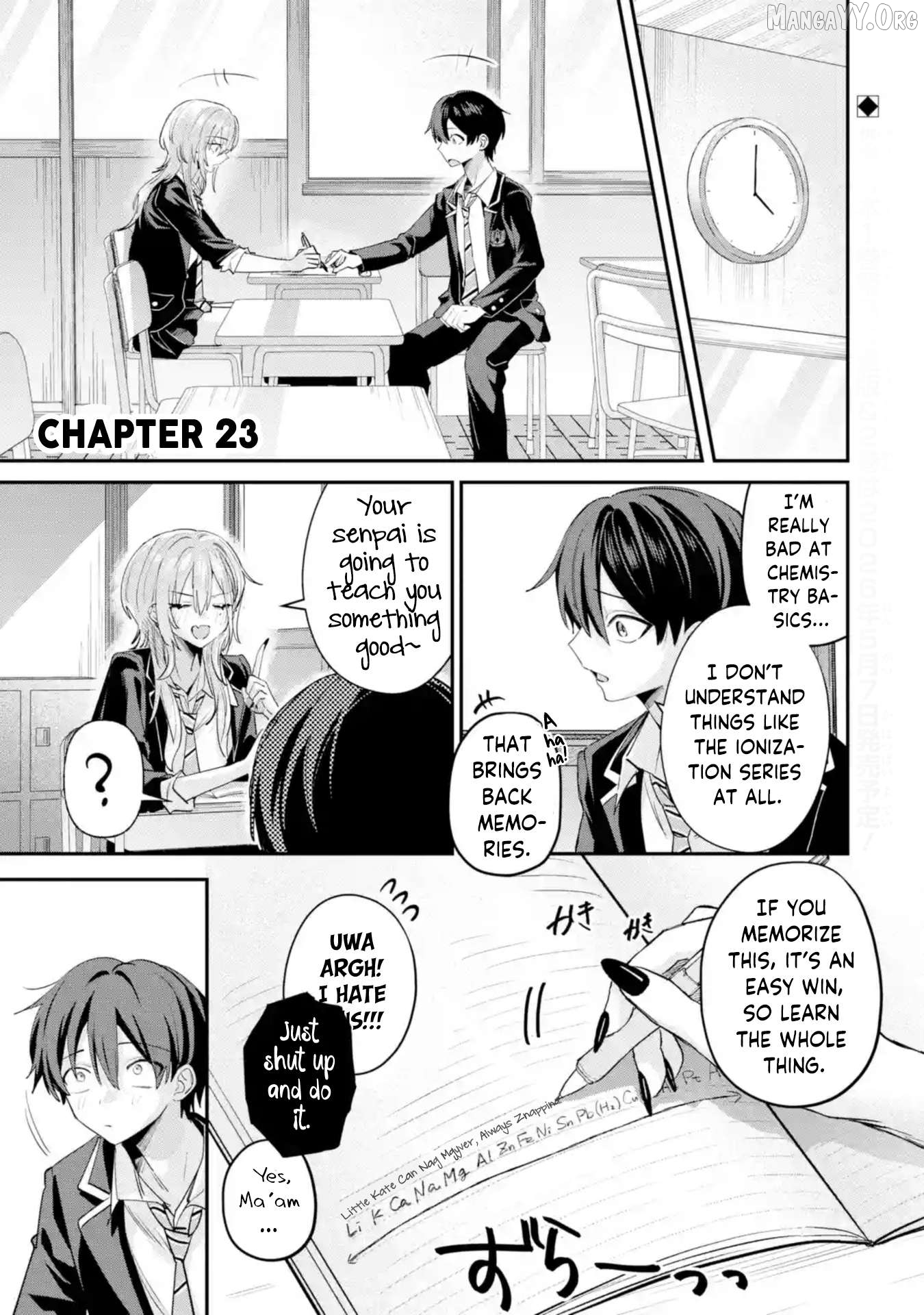 Haimiya-senpai wa Kowakute Kawaii Chapter 23 - page 2
