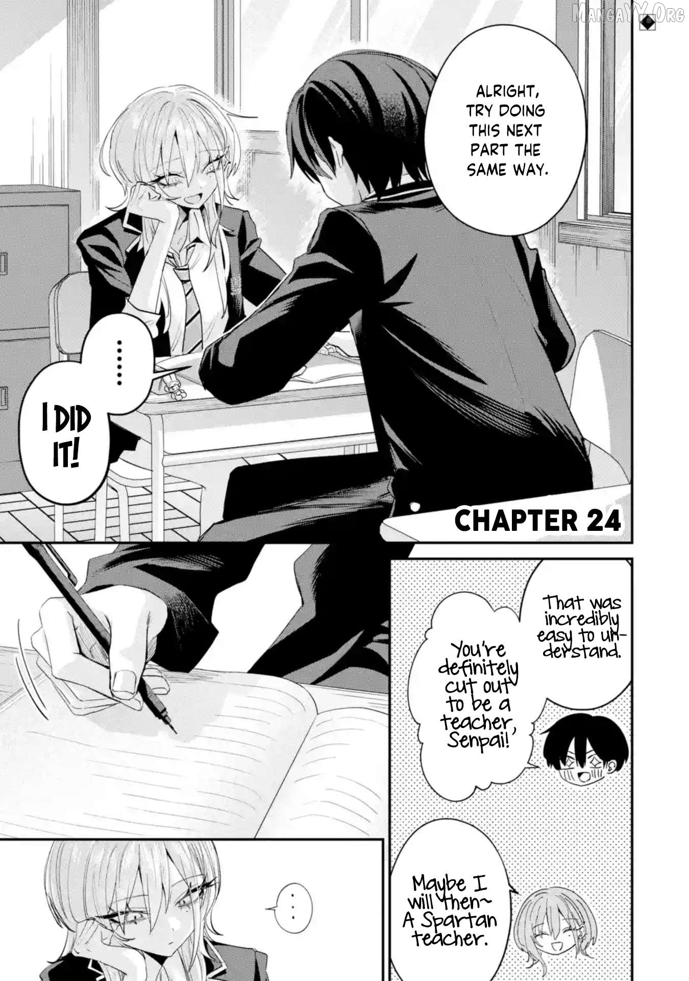 Haimiya-senpai wa Kowakute Kawaii Chapter 24 - page 2