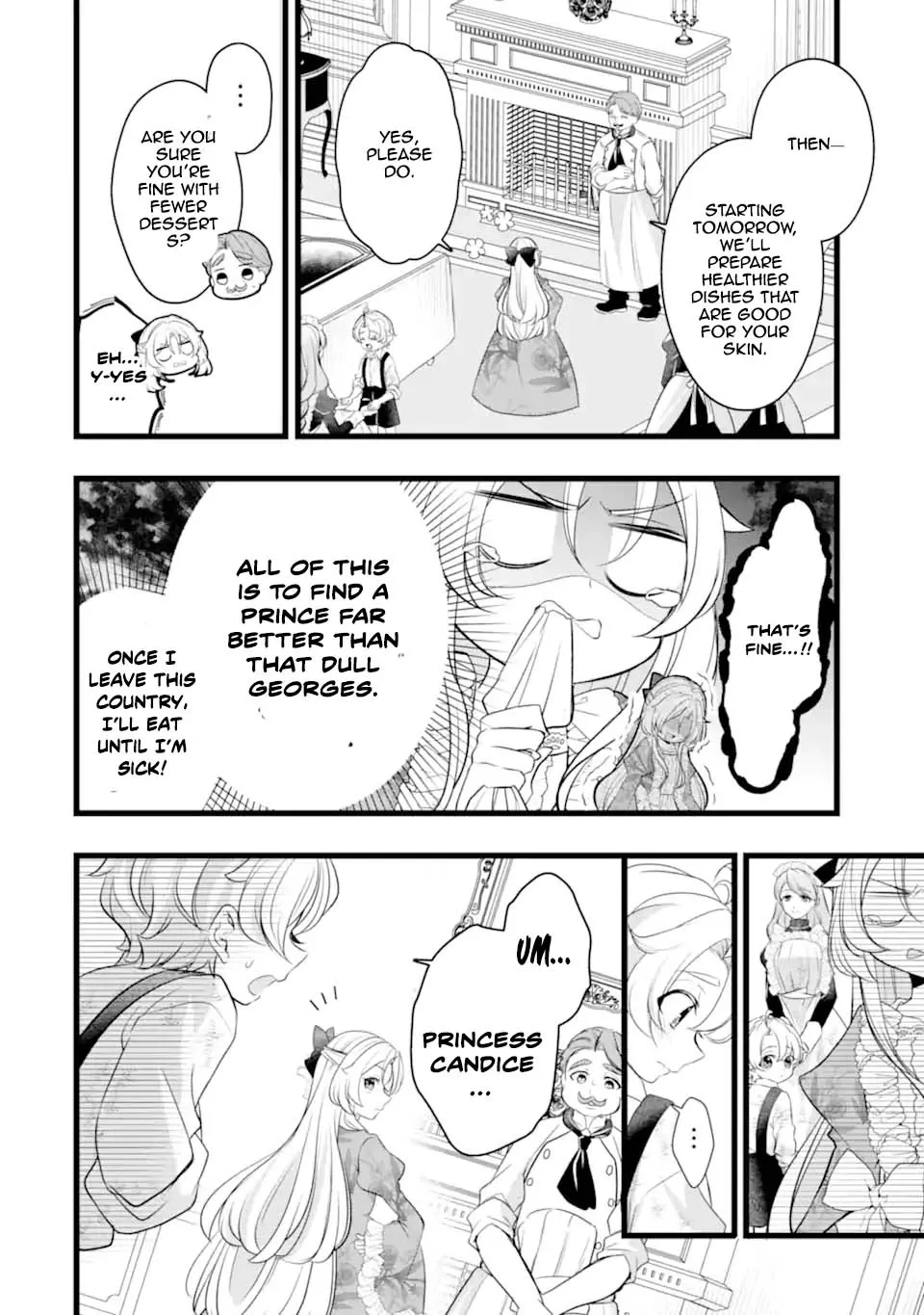 The Evil Princess Will No Longer Kill Anyone Chapter 3 - page 25