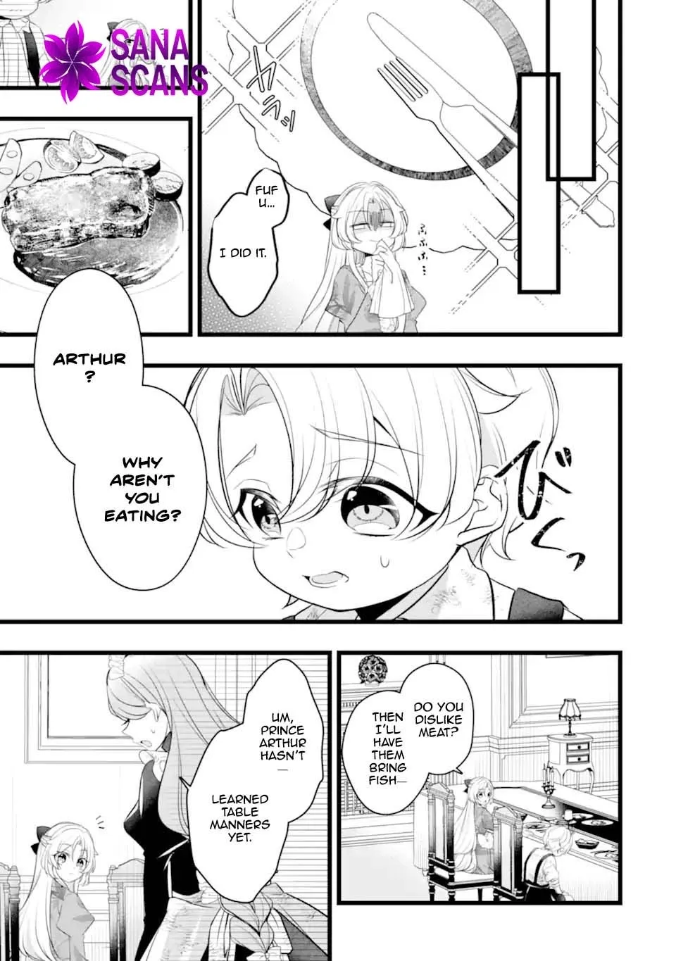 The Evil Princess Will No Longer Kill Anyone Chapter 3 - page 37
