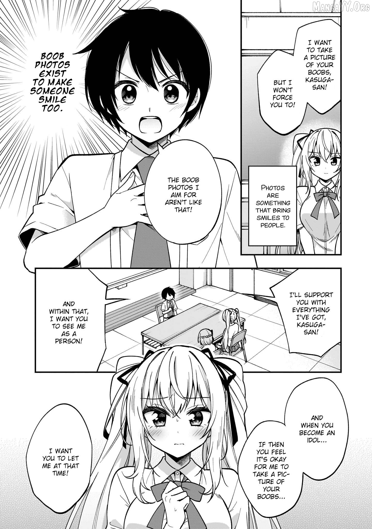 Camera-senpai to Sewayaki Jouzu na Kouhai-chan Chapter 14 - page 3