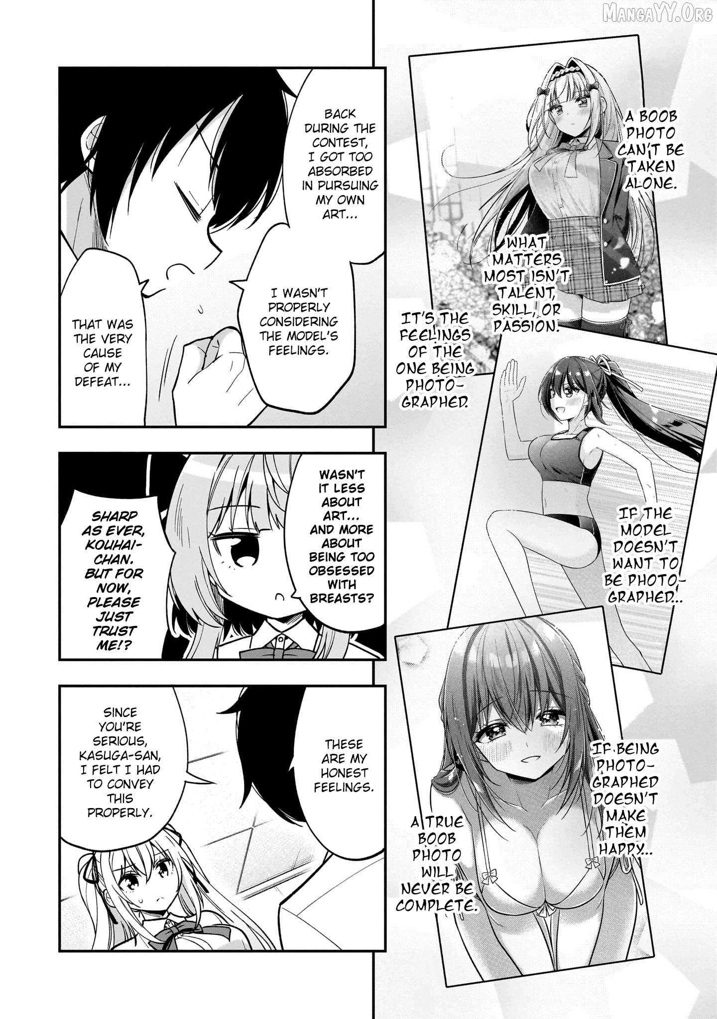 Camera-senpai to Sewayaki Jouzu na Kouhai-chan Chapter 14 - page 4