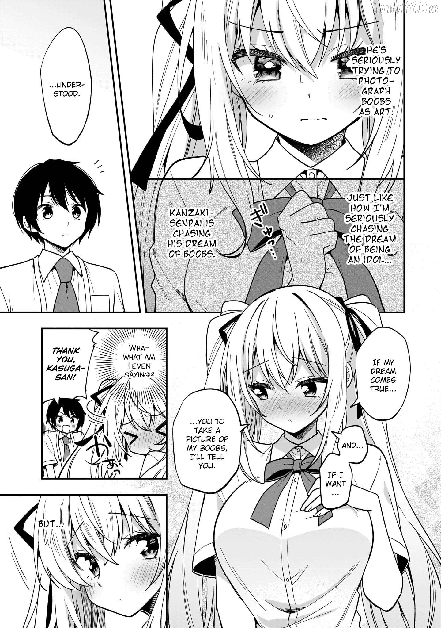 Camera-senpai to Sewayaki Jouzu na Kouhai-chan Chapter 14 - page 7