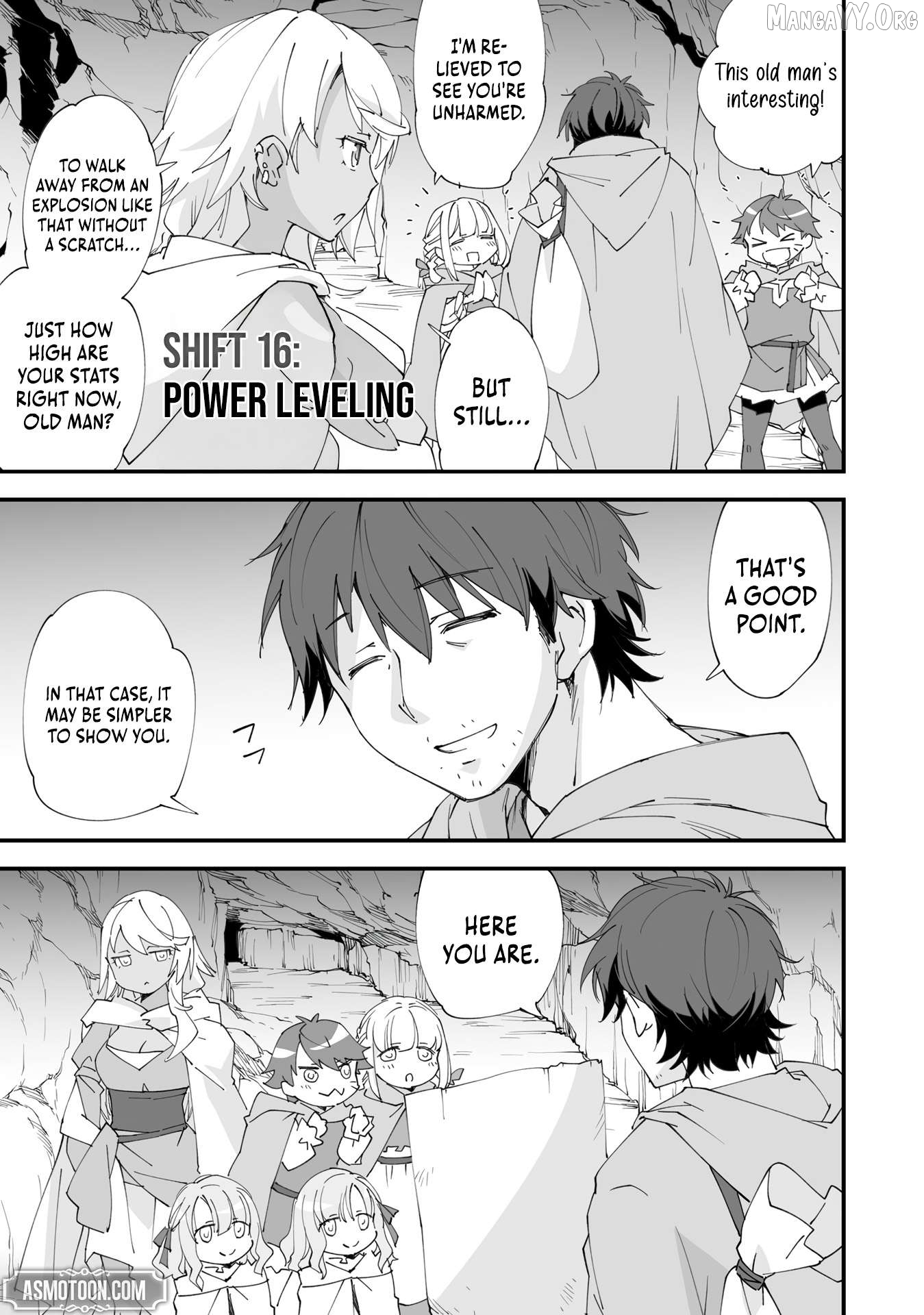 Kurasu Ten’i Ni Makikomareta Konbini Ten’in No Ossan, Yūsha Ni Wa Hitsuyō Nakatta Amarimono Sukiru O Kushishite Saikyō to Naru Yō Desu Chapter 16 - page 2