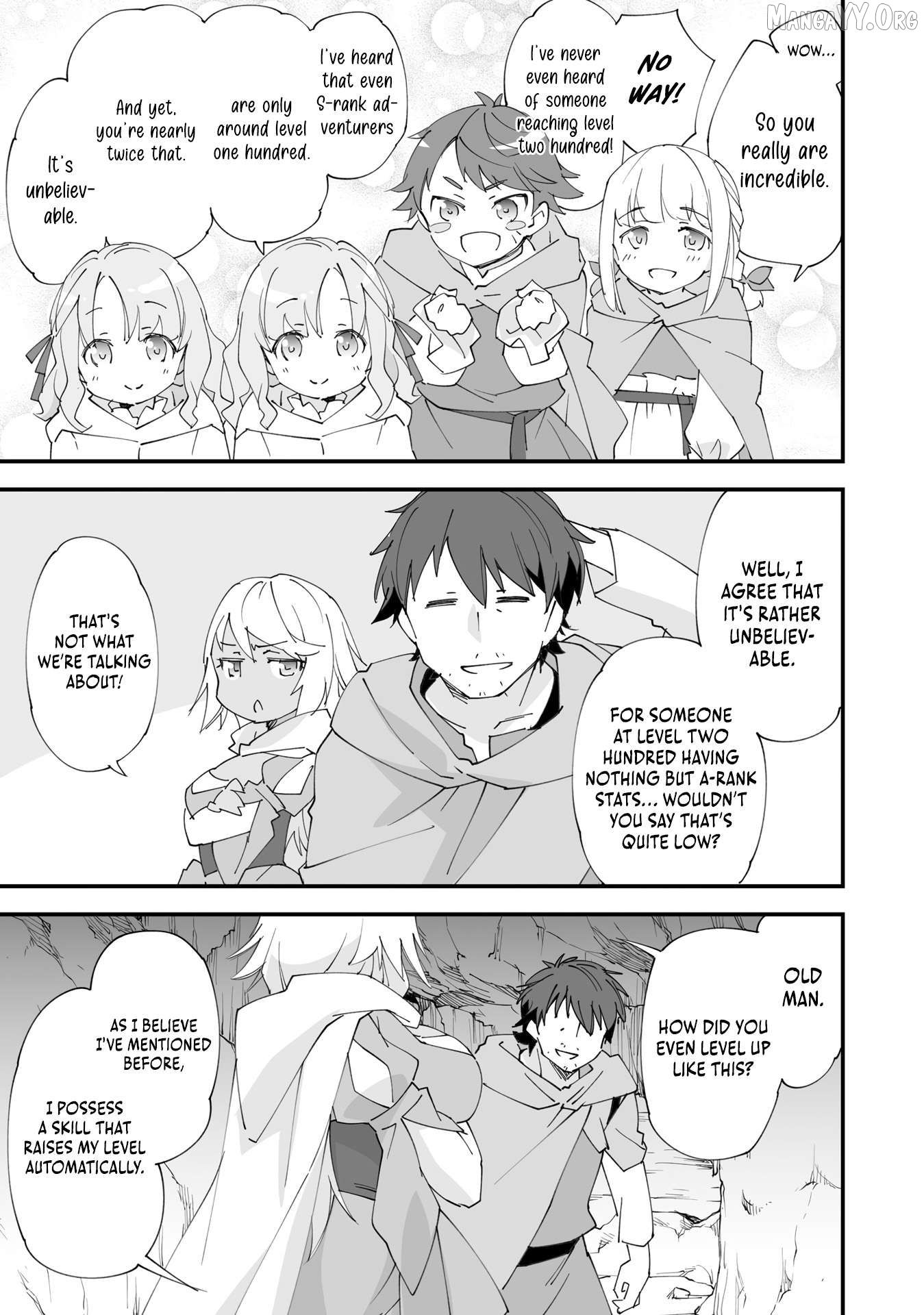 Kurasu Ten’i Ni Makikomareta Konbini Ten’in No Ossan, Yūsha Ni Wa Hitsuyō Nakatta Amarimono Sukiru O Kushishite Saikyō to Naru Yō Desu Chapter 16 - page 4