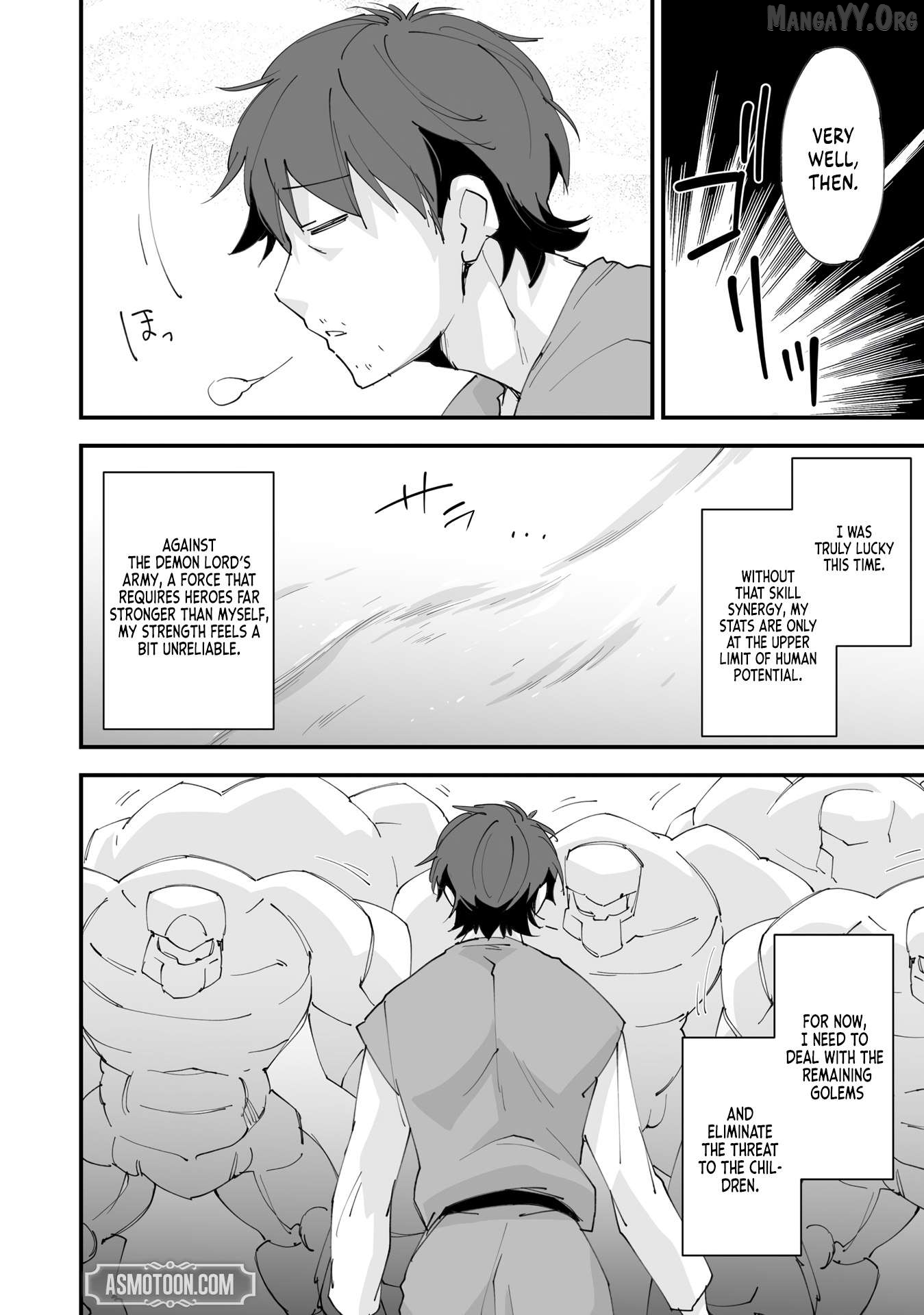 Kurasu Ten’i Ni Makikomareta Konbini Ten’in No Ossan, Yūsha Ni Wa Hitsuyō Nakatta Amarimono Sukiru O Kushishite Saikyō to Naru Yō Desu Chapter 18 - page 29