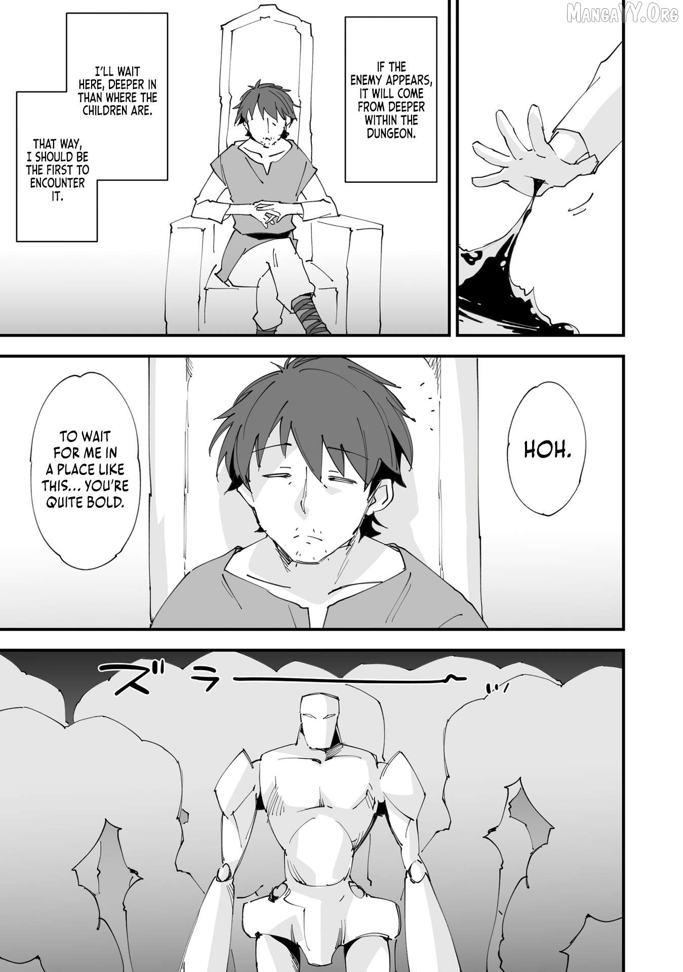 Kurasu Ten’i Ni Makikomareta Konbini Ten’in No Ossan, Yūsha Ni Wa Hitsuyō Nakatta Amarimono Sukiru O Kushishite Saikyō to Naru Yō Desu Chapter 18 - page 8