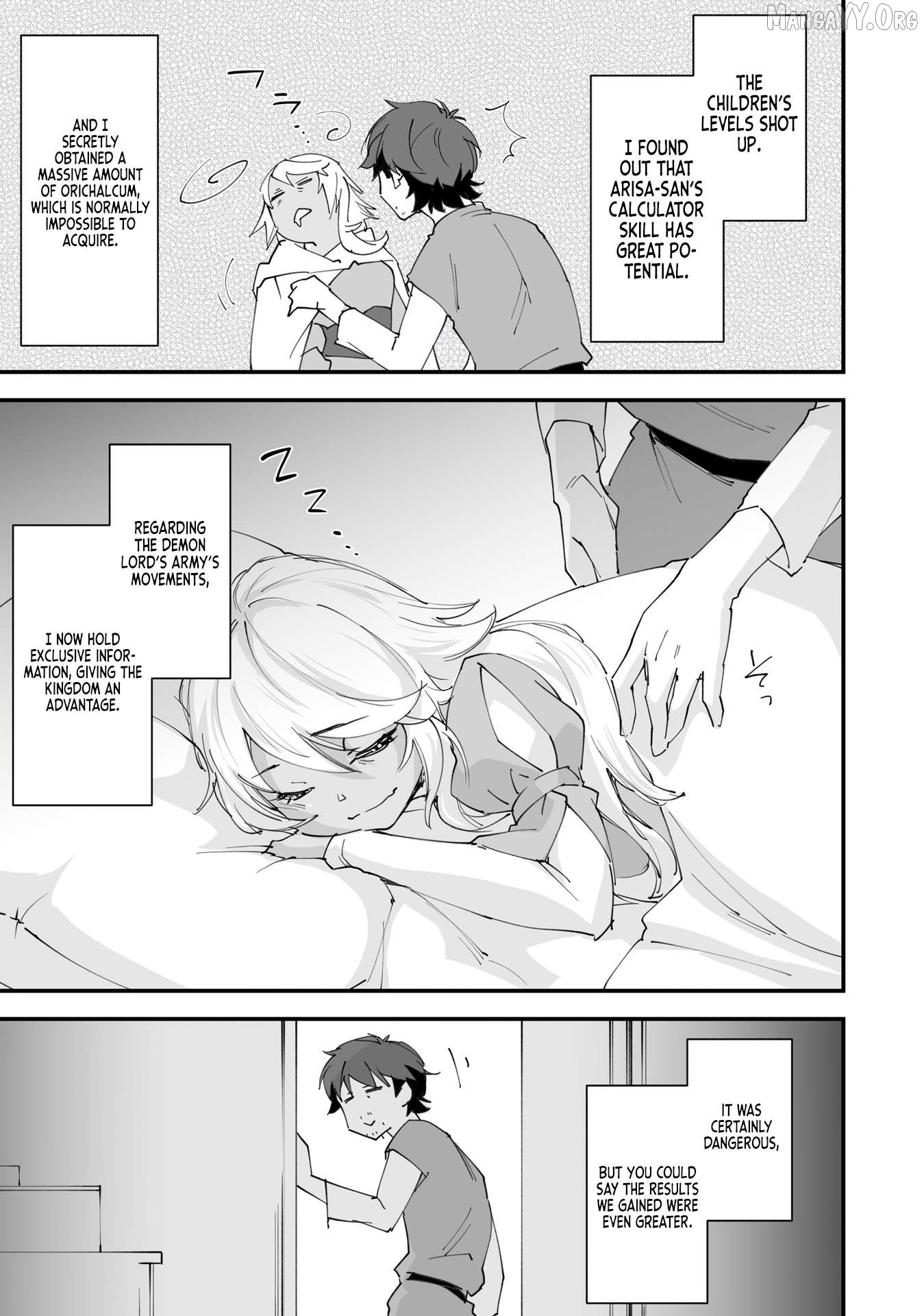 Kurasu Ten’i Ni Makikomareta Konbini Ten’in No Ossan, Yūsha Ni Wa Hitsuyō Nakatta Amarimono Sukiru O Kushishite Saikyō to Naru Yō Desu Chapter 19 - page 8