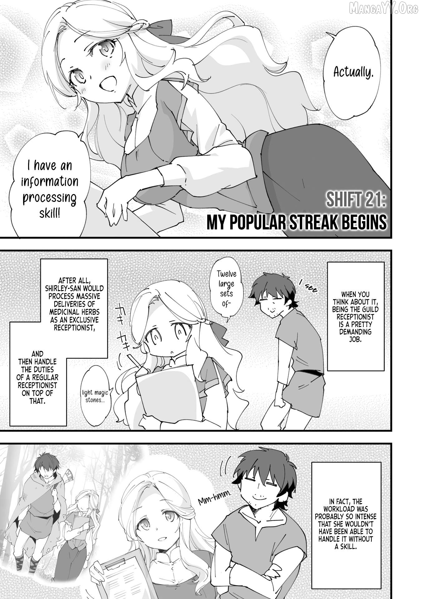 Kurasu Ten’i Ni Makikomareta Konbini Ten’in No Ossan, Yūsha Ni Wa Hitsuyō Nakatta Amarimono Sukiru O Kushishite Saikyō to Naru Yō Desu Chapter 21 - page 2