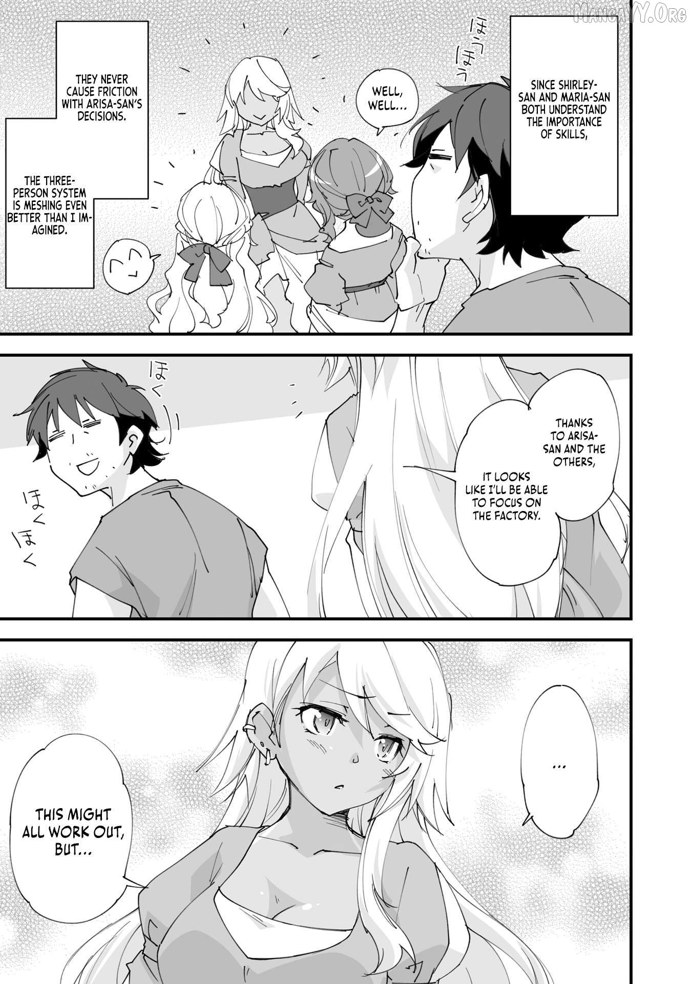 Kurasu Ten’i Ni Makikomareta Konbini Ten’in No Ossan, Yūsha Ni Wa Hitsuyō Nakatta Amarimono Sukiru O Kushishite Saikyō to Naru Yō Desu Chapter 21 - page 4