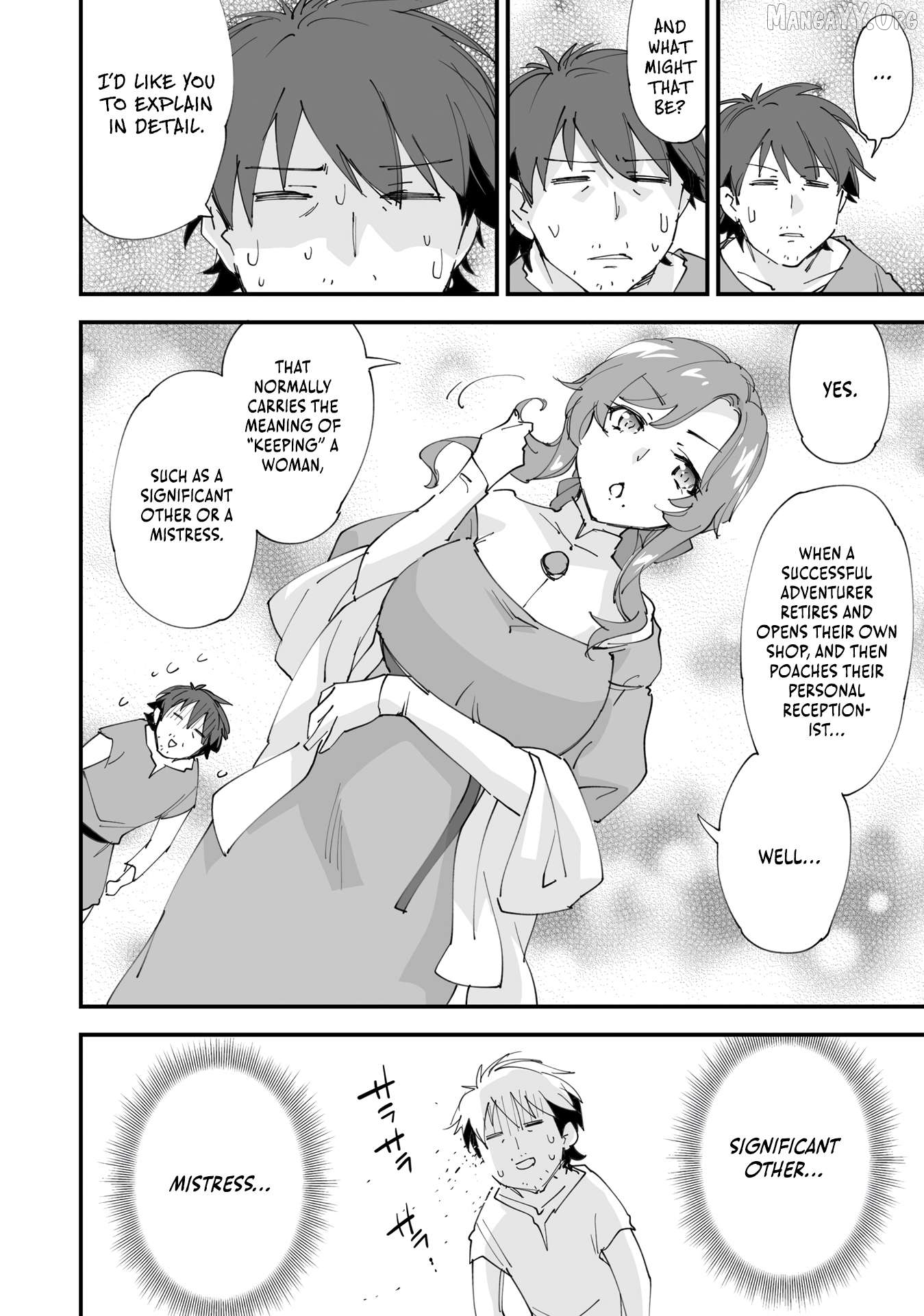 Kurasu Ten’i Ni Makikomareta Konbini Ten’in No Ossan, Yūsha Ni Wa Hitsuyō Nakatta Amarimono Sukiru O Kushishite Saikyō to Naru Yō Desu Chapter 21 - page 9