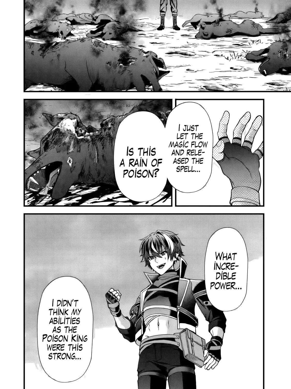 Doku no Ou: Saikyou no Chikara ni Kakusei Shita Ore wa Biki-tachi wo Shitagae, Hatsujou Harem no Aruji to Naru Chapter 3.2 - page 16