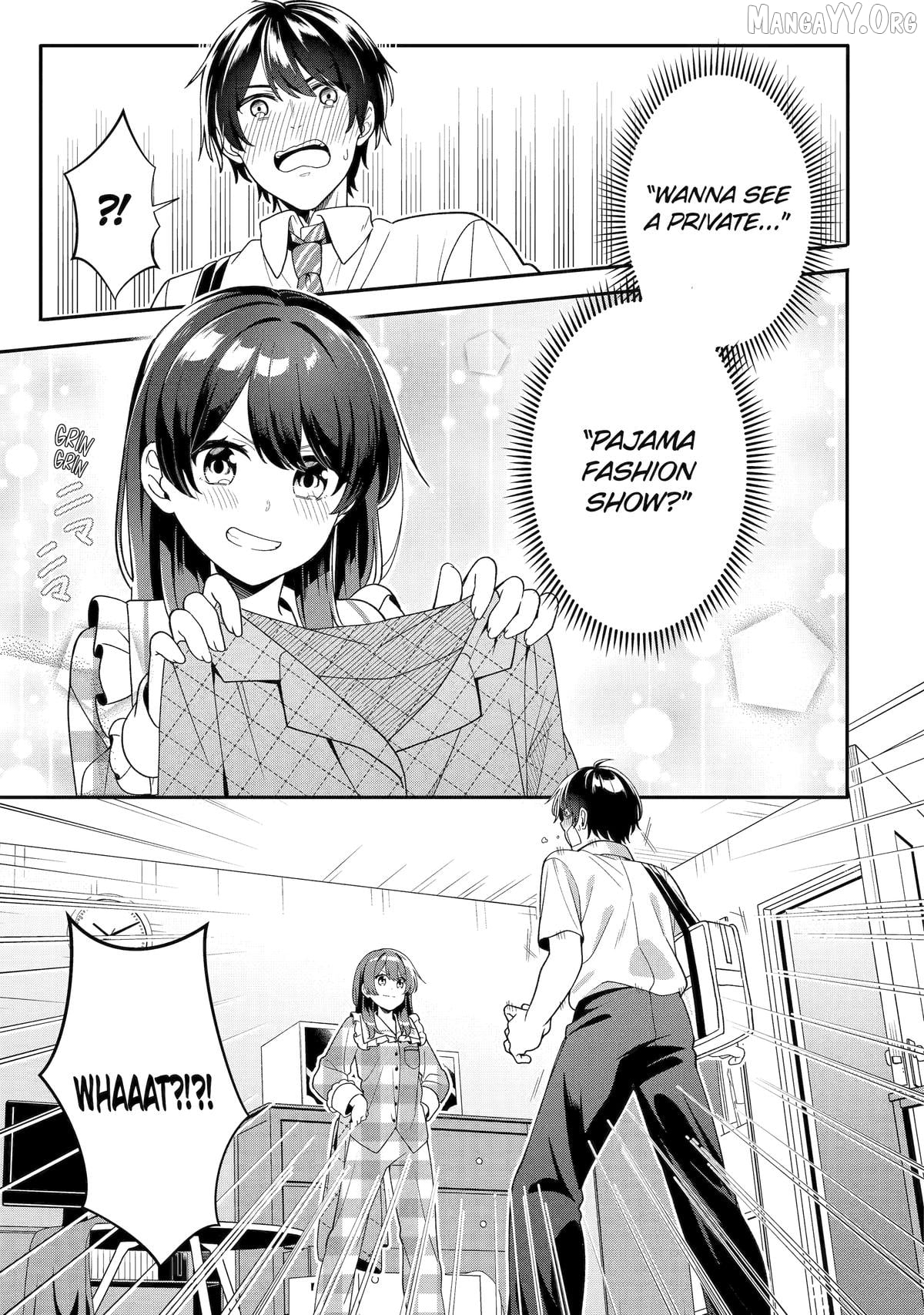 Muboubi Kawaii Pajama Sugata no Bishoujo to Heya de Futarikiri Chapter 3 - page 1