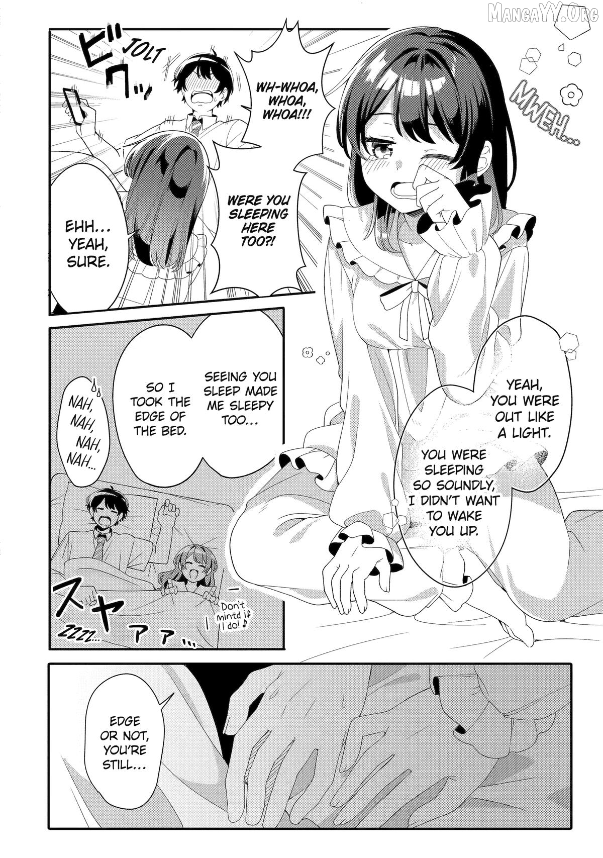 Muboubi Kawaii Pajama Sugata no Bishoujo to Heya de Futarikiri Chapter 4 - page 10