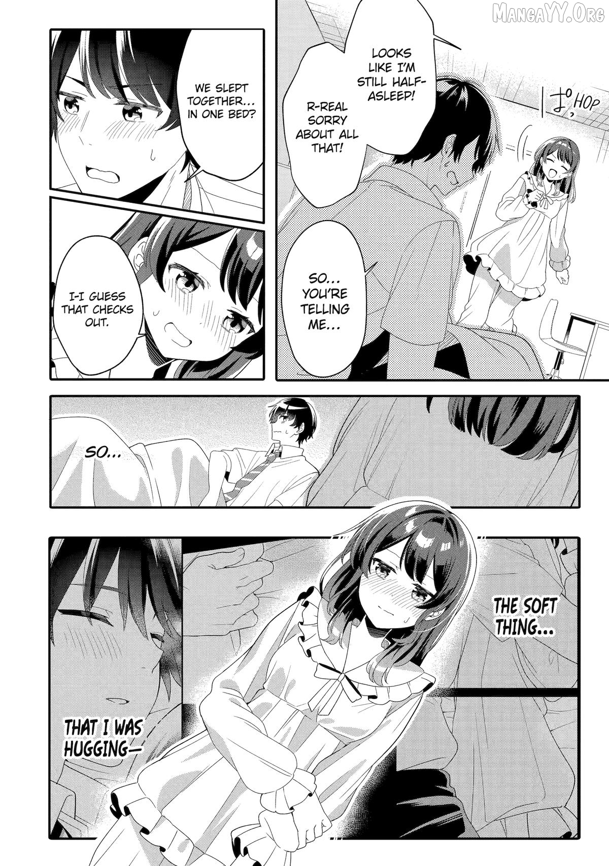 Muboubi Kawaii Pajama Sugata no Bishoujo to Heya de Futarikiri Chapter 4 - page 12