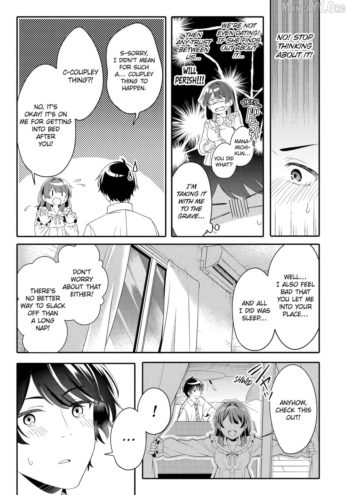 Muboubi Kawaii Pajama Sugata no Bishoujo to Heya de Futarikiri Chapter 4 - page 13