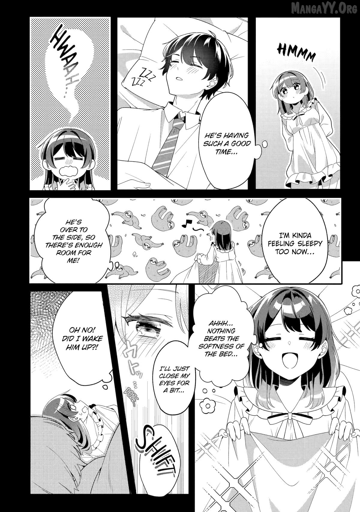 Muboubi Kawaii Pajama Sugata no Bishoujo to Heya de Futarikiri Chapter 4 - page 22