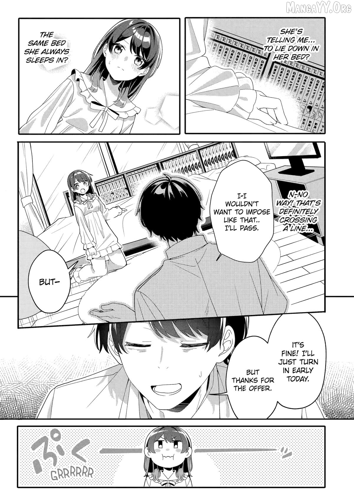 Muboubi Kawaii Pajama Sugata no Bishoujo to Heya de Futarikiri Chapter 4 - page 3