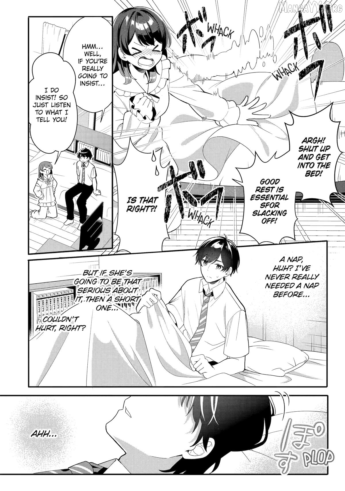 Muboubi Kawaii Pajama Sugata no Bishoujo to Heya de Futarikiri Chapter 4 - page 4
