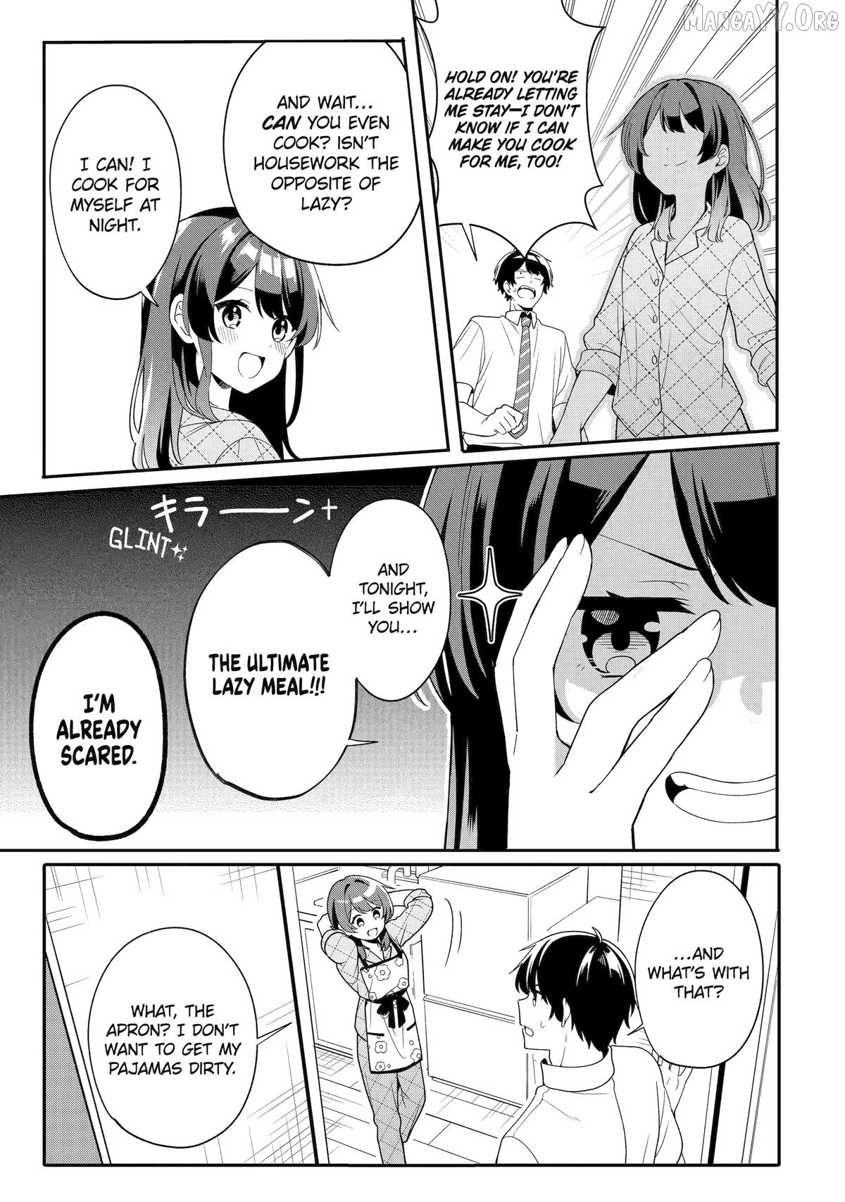 Muboubi Kawaii Pajama Sugata no Bishoujo to Heya de Futarikiri Chapter 5 - page 5