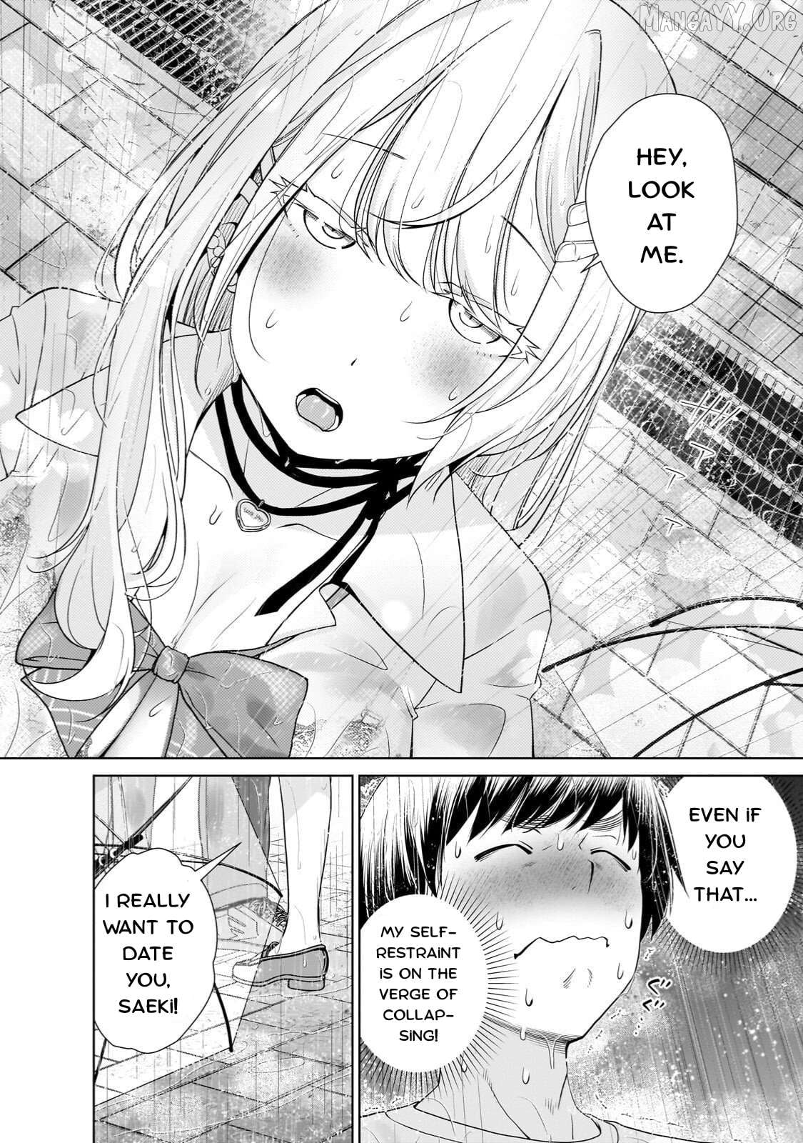 Otonari-san no gyaru ga boku o hore sasetakute zenryoku sugiru Chapter 4 - page 7