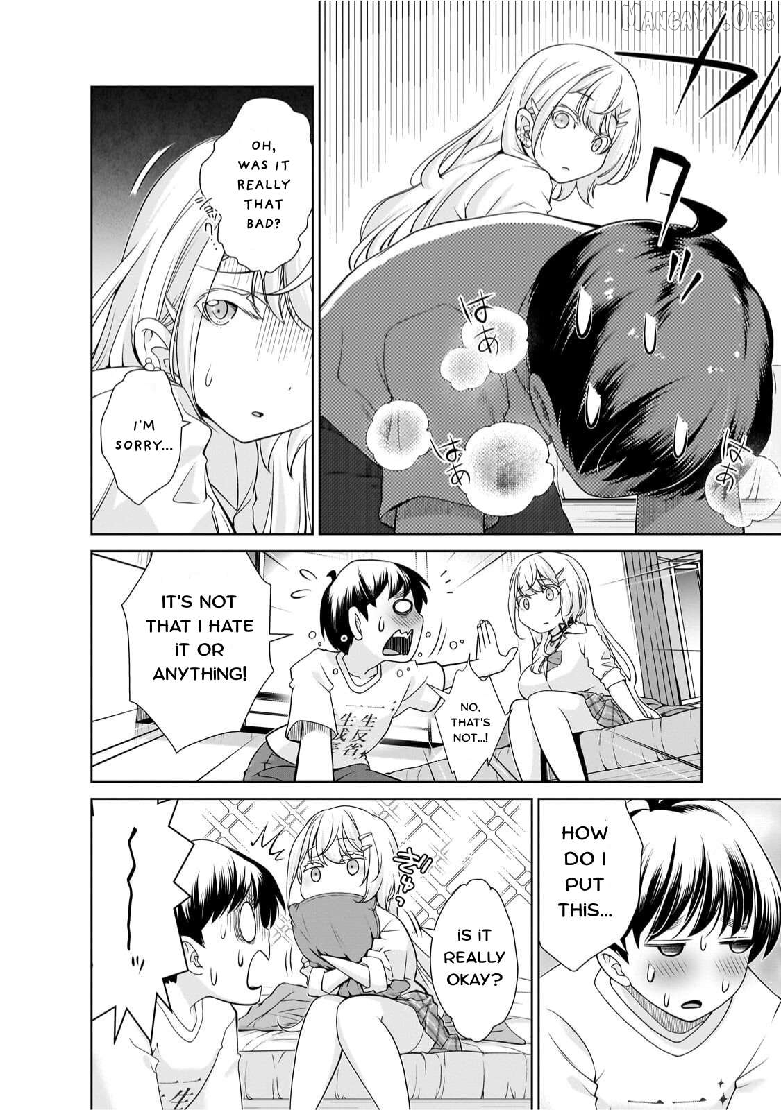 Otonari-san no gyaru ga boku o hore sasetakute zenryoku sugiru Chapter 5 - page 8