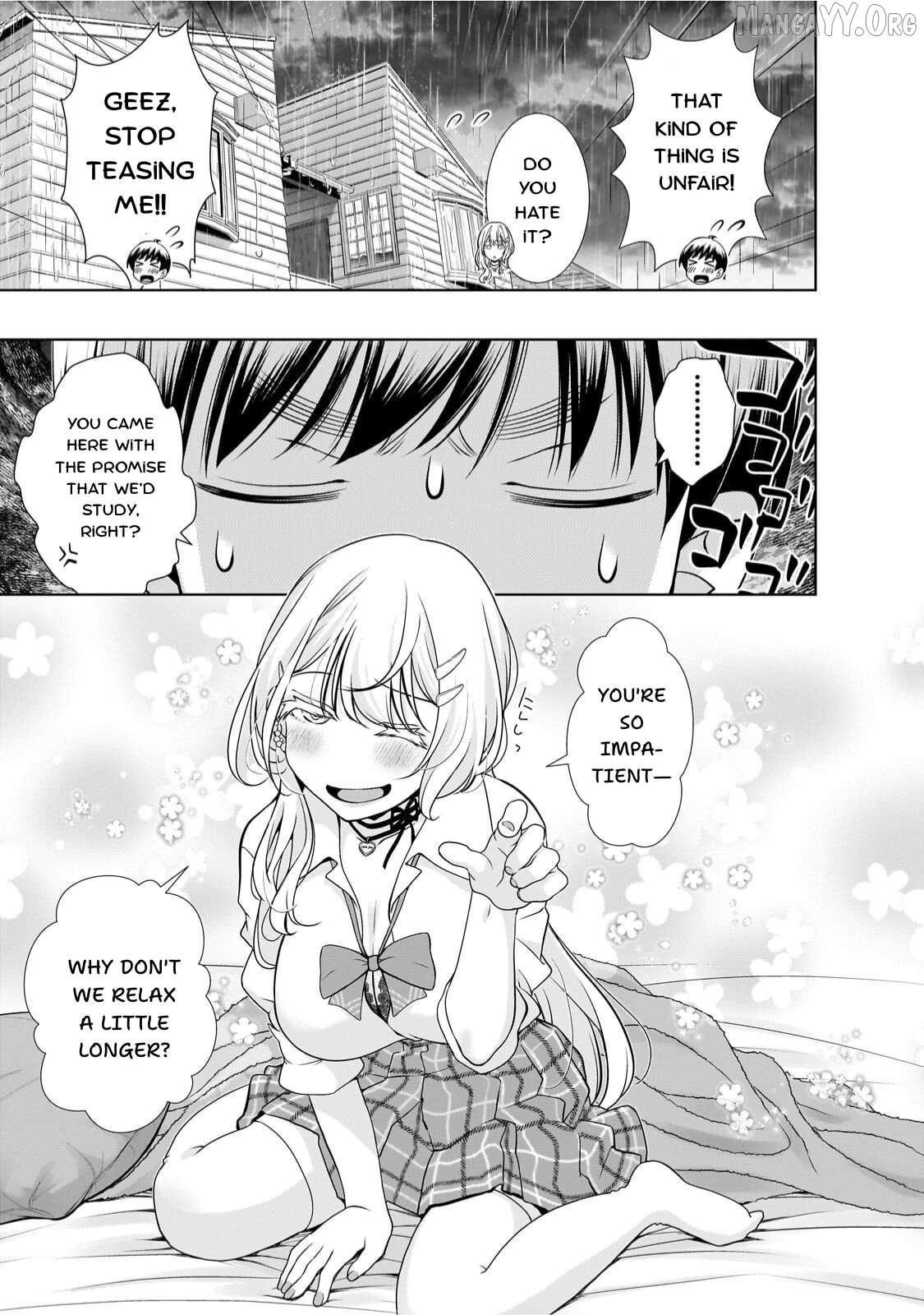 Otonari-san no gyaru ga boku o hore sasetakute zenryoku sugiru Chapter 5 - page 9