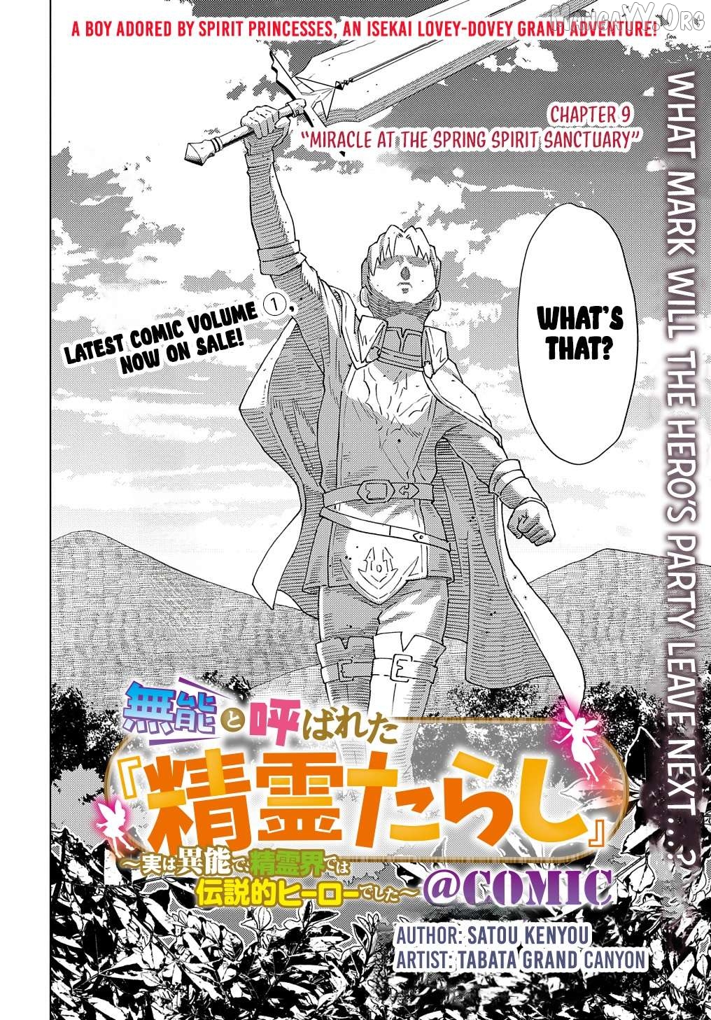 Munou to Yobareta "Seirei Tarashi" ~Jitsuwa Inou de, Seirei Kaide wa Densetsuteki Hero Deshita~ Chapter 9 - page 3