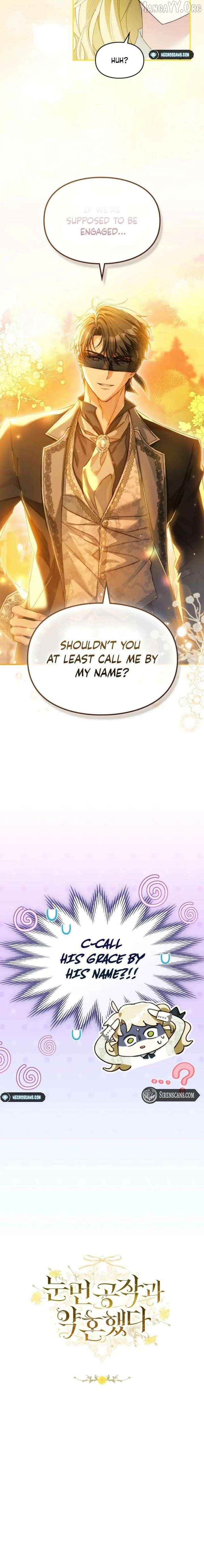 I Got Engaged To The Blind Duke Chapter 27 - page 18