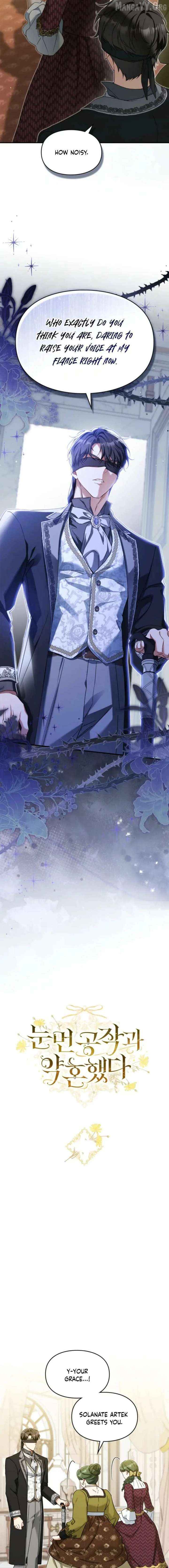 I Got Engaged To The Blind Duke Chapter 27 - page 5