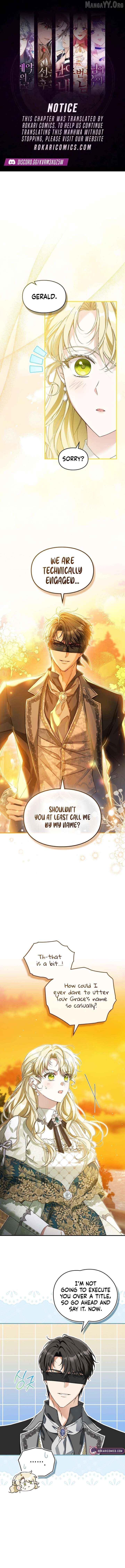 I Got Engaged To The Blind Duke Chapter 28 - page 1