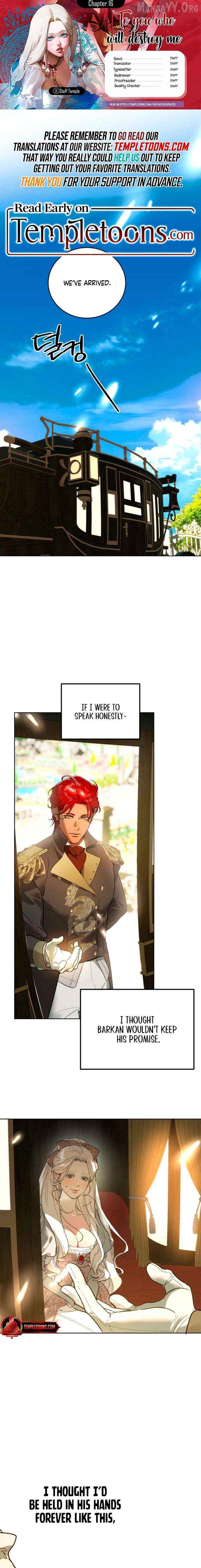 To You, Who Will Bring My Ruin Chapter 16 - page 1