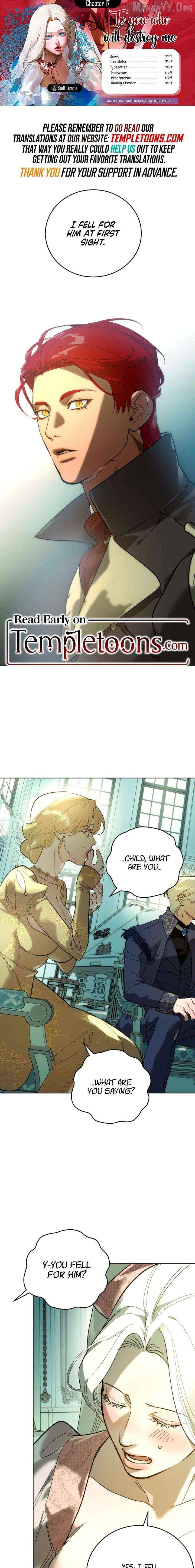 To You, Who Will Bring My Ruin Chapter 17 - page 1